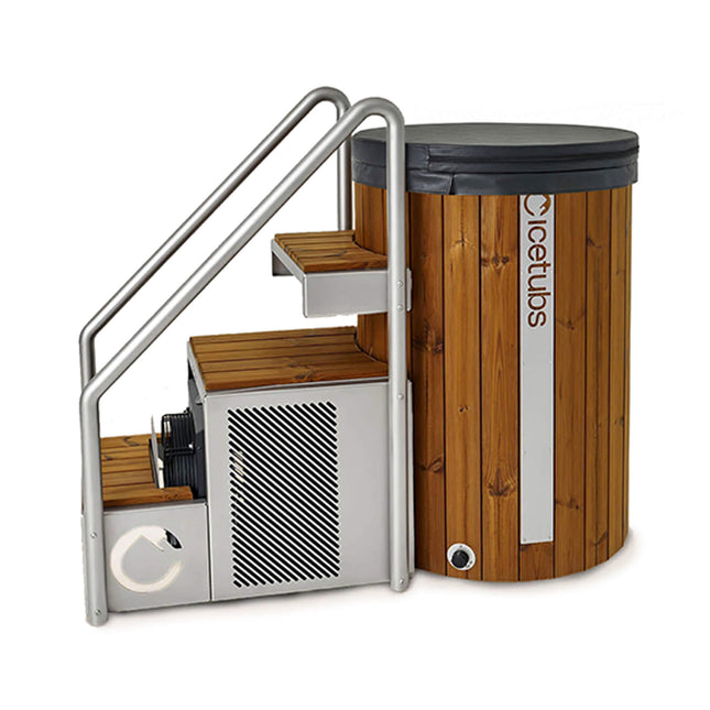 Icetubs IceBarrel Thermowood And Fiberglass Cold Plunge Immersion Tub (SAK68129) - Chillers | Patioza