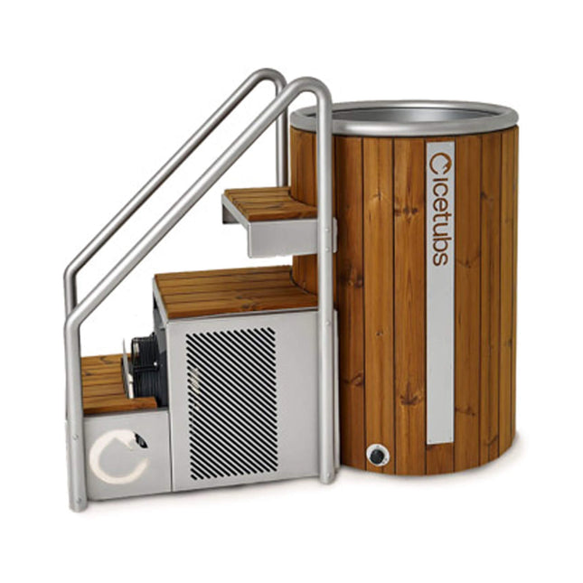 Icetubs IceBarrel Thermowood And Fiberglass Cold Plunge Immersion Tub (SAK68129) - Chillers | Patioza