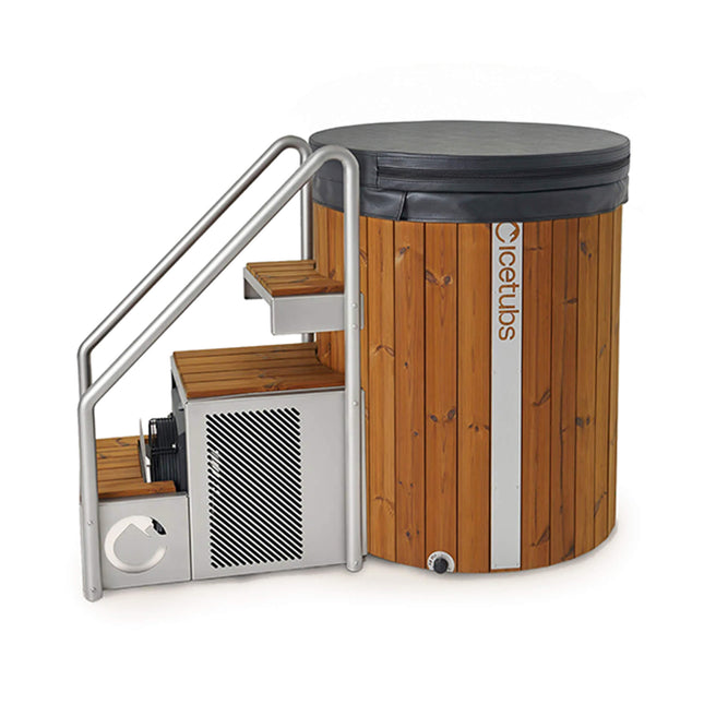 Icetubs IceBarrel XL Thermowood And Fiberglass Cold Plunge Immersion Tub (SAK35418) - Chillers | Patioza