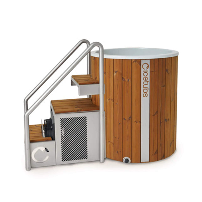 Icetubs IceBarrel XL Thermowood And Fiberglass Cold Plunge Immersion Tub (SAK35418) - Chillers | Patioza