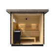 Kohler C2 Outdoor Weathered Gray Spruce Sauna Kit (SAK39184) - Saunas | Patioza