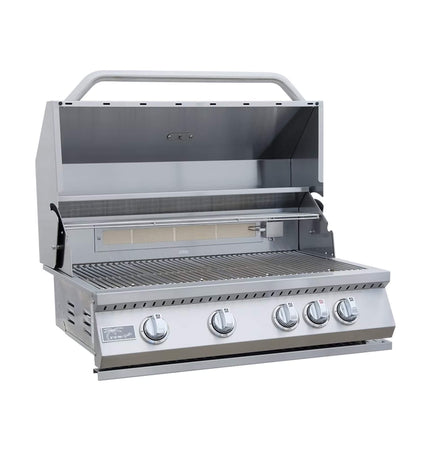 KoKoMo Grills 7 Ft. Straight BBQ Island with Built-In Grill and Refrigerator [Made-To-Order]