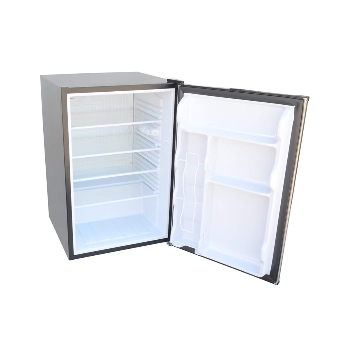 KoKoMo Grills 7 Ft. Straight BBQ Island with Built-In Grill and Refrigerator [Made-To-Order] - Outdoor Kitchen Islands | Patioza