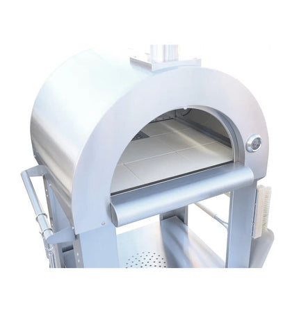 KoKoMo Grills Premium 32 - Inch Stainless Steel Wood Fired Pizza Oven [KO - PIZZAOVEN] (SAK92618) - Outdoor Kitchen | Patioza