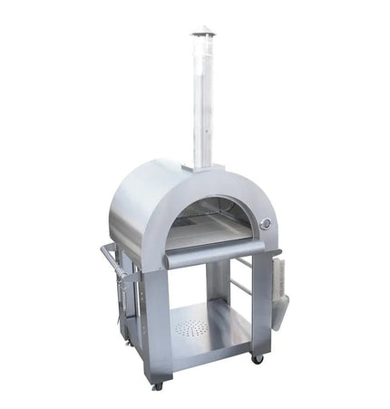 KoKoMo Grills Premium 32 - Inch Stainless Steel Wood Fired Pizza Oven [KO - PIZZAOVEN] (SAK92618) - Outdoor Kitchen | Patioza