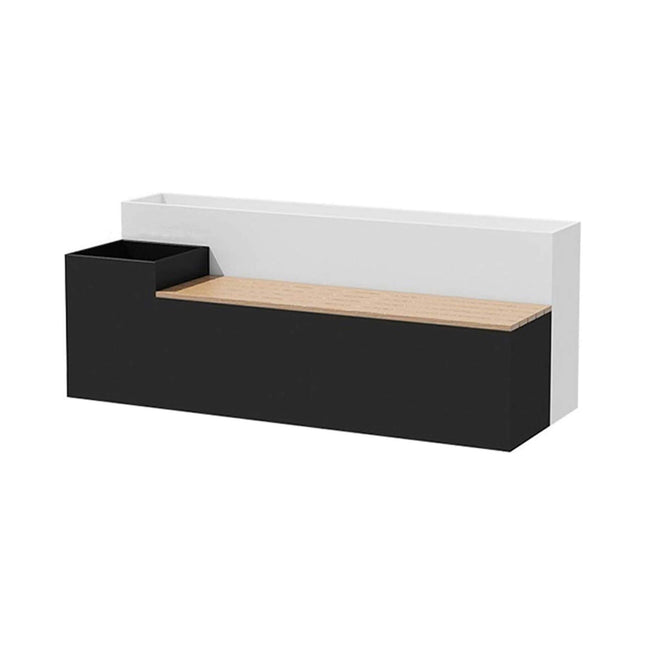 Large Outdoor All - Weather Commercial Flower Box Potting Bench [Made To Order] (SAK70249) - Potting Benches & Tables | Patioza