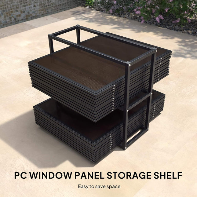 Alora Oasis Luxury Heavy-Duty Hardtop Sunroom With Aluminum Frame And LED Lights (SAK79102) - Sunrooms | Patioza