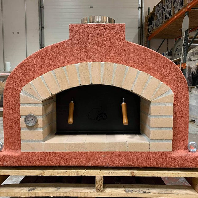 Traditional Wood Fired Brick Pizza Oven - Mediterranean PRO - Traditional Wood Fired Brick Oven | Patioza