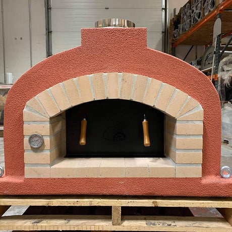 Traditional Wood Fired Brick Pizza Oven - Mediterranean PRO - Traditional Wood Fired Brick Oven | Patioza