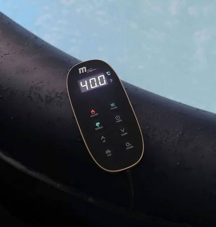 MSpa Aurora Urban Series Six-Person Inflatable Round Hot Tub With Hydro Massage [U-AU061] (SAK19375) - Hot Tubs | Patioza