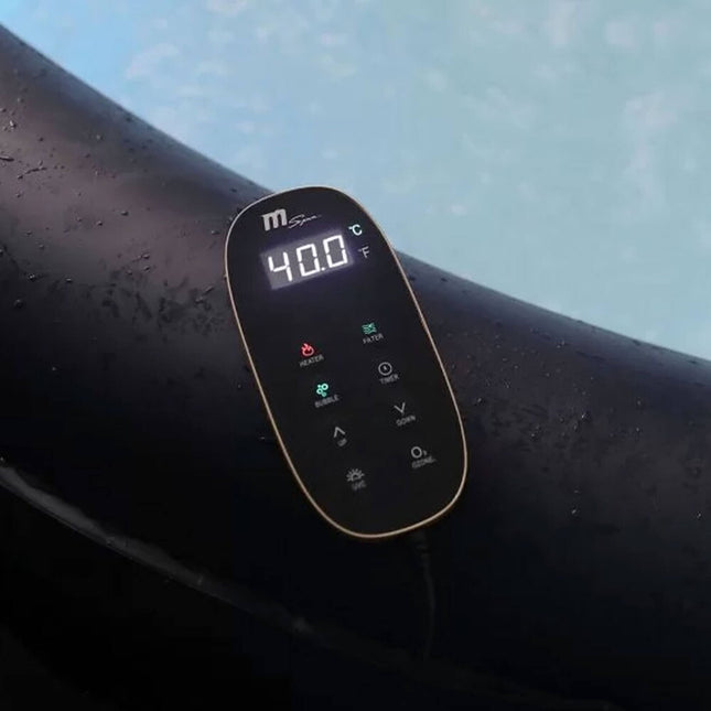 MSpa Aurora Urban Series Six-Person Inflatable Round Hot Tub With Hydro Massage [U-AU061] (SAK19375) - Hot Tubs | Patioza