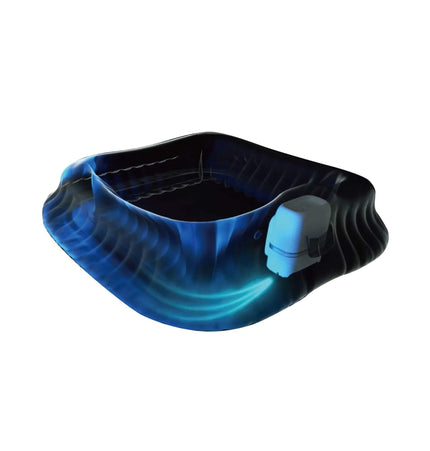 MSpa Aurora Urban Series Six-Person Inflatable Round Hot Tub With Hydro Massage [U-AU061] (SAK19375) - Hot Tubs | Patioza