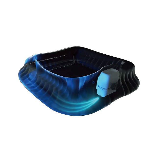 MSpa Aurora Urban Series Six-Person Inflatable Round Hot Tub With Hydro Massage [U-AU061] (SAK19375) - Hot Tubs | Patioza