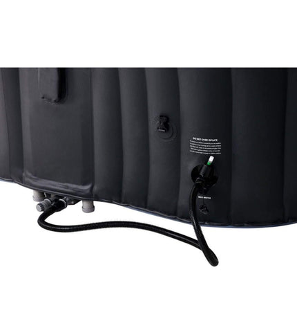 MSpa Tekapo Comfort Series Six-Person Inflatable Square Bubble Spa Hot Tub With 132 Bubble Jets [C-TE062] (SAK80641) - Hot Tubs | Patioza