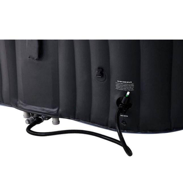 MSpa Tekapo Comfort Series Six-Person Inflatable Square Bubble Spa Hot Tub With 132 Bubble Jets [C-TE062] (SAK80641) - Hot Tubs | Patioza