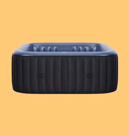 MSpa Tekapo Comfort Series Six-Person Inflatable Square Bubble Spa Hot Tub With 132 Bubble Jets [C-TE062] (SAK80641) - Hot Tubs | Patioza