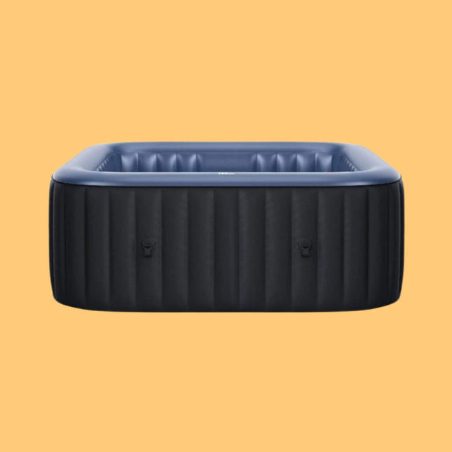 MSpa Tekapo Comfort Series Six-Person Inflatable Square Bubble Spa Hot Tub With 132 Bubble Jets [C-TE062] (SAK80641) - Hot Tubs | Patioza
