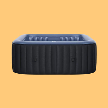 MSpa Tekapo Comfort Series Six-Person Inflatable Square Bubble Spa Hot Tub With 132 Bubble Jets [C-TE062] (SAK80641) - Hot Tubs | Patioza