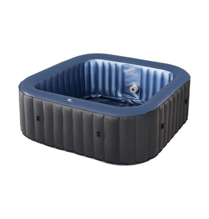 MSpa Tekapo Comfort Series Six-Person Inflatable Square Bubble Spa Hot Tub With 132 Bubble Jets [C-TE062] (SAK80641) - Hot Tubs | Patioza