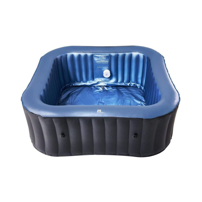 MSpa Tekapo Comfort Series Six-Person Inflatable Square Bubble Spa Hot Tub With 132 Bubble Jets [C-TE062] (SAK80641) - Hot Tubs | Patioza