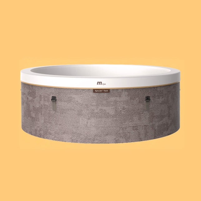 MSpa Cocoon Verto Series Six - Person Inflatable Round Hot Tub With Hydro Massage [F - CO066WE] (SAK50928) - Hot Tubs | Patioza