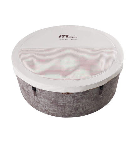 MSpa Cocoon Verto Series Six - Person Inflatable Round Hot Tub With Hydro Massage [F - CO066WE] (SAK50928) - Hot Tubs | Patioza