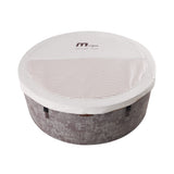 MSpa Cocoon Verto Series Six - Person Inflatable Round Hot Tub With Hydro Massage [F - CO066WE] (SAK50928) - Hot Tubs | Patioza