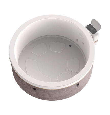 MSpa Cocoon Verto Series Six - Person Inflatable Round Hot Tub With Hydro Massage [F - CO066WE] (SAK50928) - Hot Tubs | Patioza
