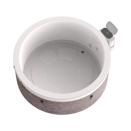 MSpa Cocoon Verto Series Six - Person Inflatable Round Hot Tub With Hydro Massage [F - CO066WE] (SAK50928) - Hot Tubs | Patioza