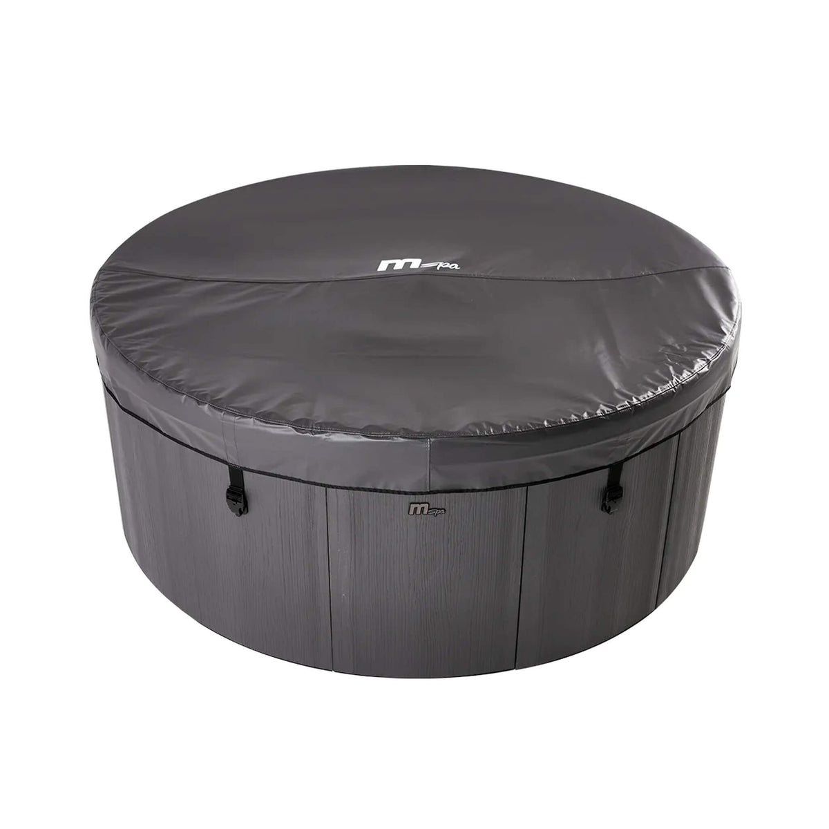 MSpa Denver Frame Series Six - Person Inflatable Round Hot Tub With Hydro Massage [F - DO066W] (SAK87043) - Hot Tubs | Patioza