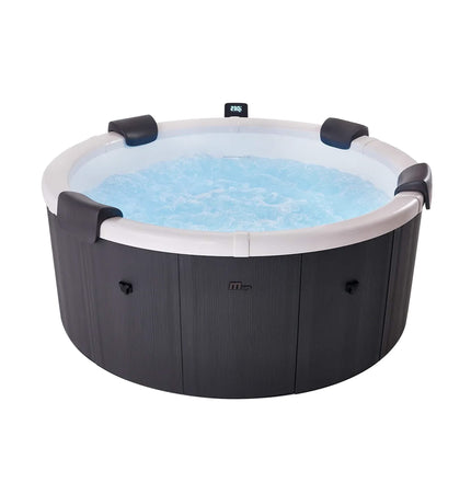 MSpa Denver Frame Series Six - Person Inflatable Round Hot Tub With Hydro Massage [F - DO066W] (SAK87043) - Hot Tubs | Patioza