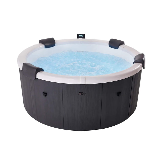 MSpa Denver Frame Series Six - Person Inflatable Round Hot Tub With Hydro Massage [F - DO066W] (SAK87043) - Hot Tubs | Patioza