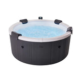 MSpa Denver Frame Series Six - Person Inflatable Round Hot Tub With Hydro Massage [F - DO066W] (SAK87043) - Hot Tubs | Patioza
