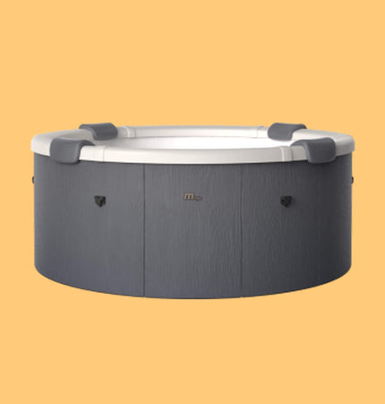 MSpa Denver Frame Series Six - Person Inflatable Round Hot Tub With Hydro Massage [F - DO066W] (SAK87043) - Hot Tubs | Patioza