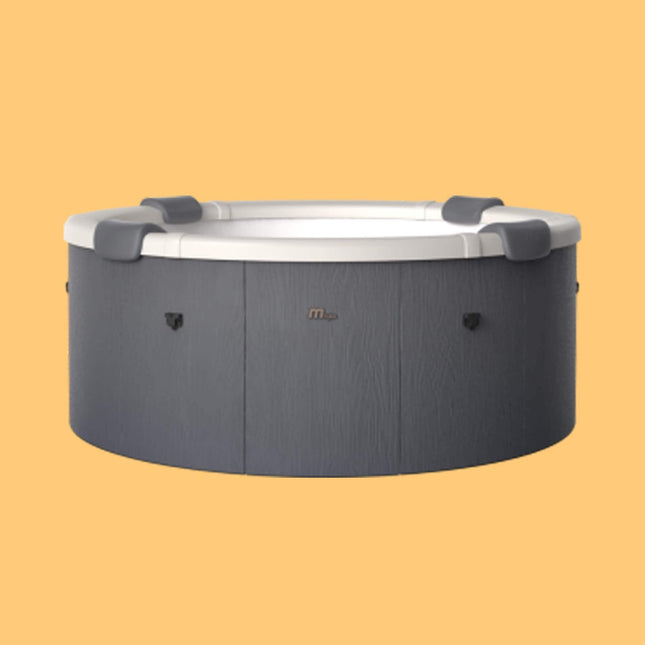MSpa Denver Frame Series Six - Person Inflatable Round Hot Tub With Hydro Massage [F - DO066W] (SAK87043) - Hot Tubs | Patioza