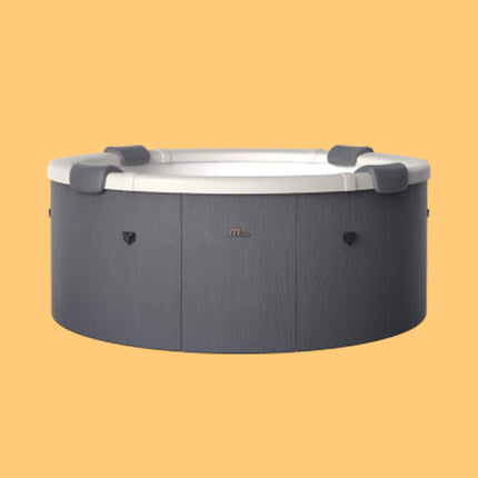 MSpa Denver Frame Series Six - Person Inflatable Round Hot Tub With Hydro Massage [F - DO066W] (SAK87043) - Hot Tubs | Patioza