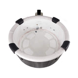 MSpa Denver Frame Series Six - Person Inflatable Round Hot Tub With Hydro Massage [F - DO066W] (SAK87043) - Hot Tubs | Patioza