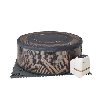 MSpa Mono Frame Series Luxury 6 - Person Inflatable Round Hot Tub With WIFI Control [F - MO063W] (SAK75263) - Hot Tubs | Patioza