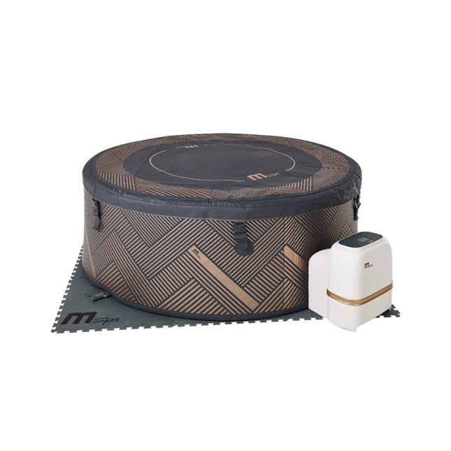 MSpa Mono Frame Series Luxury 6 - Person Inflatable Round Hot Tub With WIFI Control [F - MO063W] (SAK75263) - Hot Tubs | Patioza