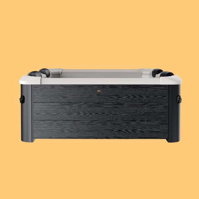 MSpa Oslo Supreme 6-Person 120 Jets Square Spa W/ LED Lights & Integrated App Control [F-OS063W] (SAK93516) - Hot Tubs | Patioza