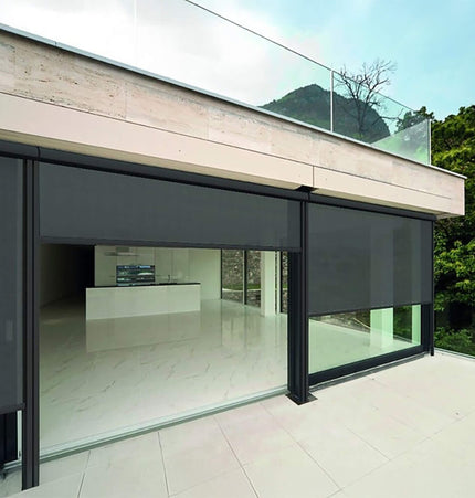 Multiple Awnings Mosquiteria Premium Retractable Blind with Zipper Closure System [Made-To-Order] - Awnings | Patioza