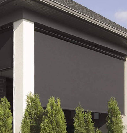 Multiple Awnings Multishade Premium Aluminum Retractable Outdoor Shade with PVC Covered Polyester Fabric [Made-To-Order] - Awnings | Patioza