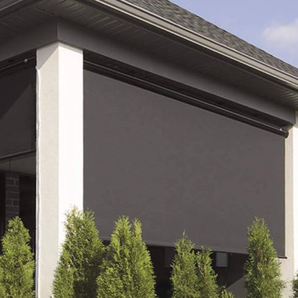 Multiple Awnings Multishade Premium Aluminum Retractable Outdoor Shade with PVC Covered Polyester Fabric [Made-To-Order] - Awnings | Patioza