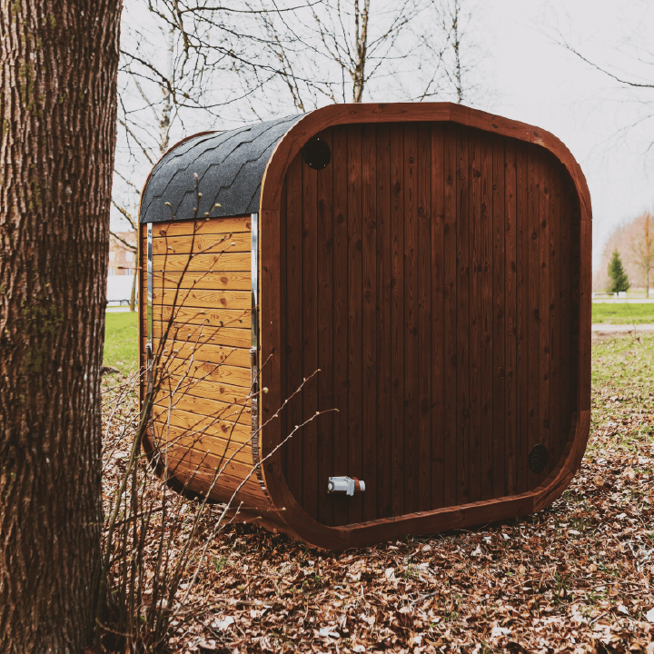 Mande Sauna MW12 ThermoWood for Your Perfect Backyard Retreat - Outdoor Saunas | Patioza