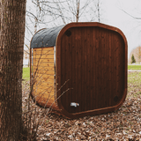 Mande Sauna MW12 ThermoWood for Your Perfect Backyard Retreat - Outdoor Saunas | Patioza