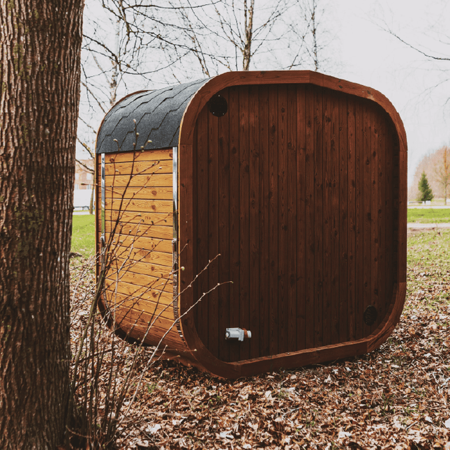 Mande MW16 ThermoWood Outdoor Sauna - Premium Outdoor Relaxation Experience - Outdoor Saunas | Patioza