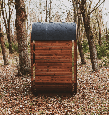 Mande Sauna MW12 ThermoWood for Your Perfect Backyard Retreat - Outdoor Saunas | Patioza