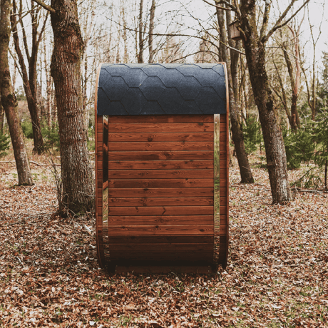 Mande Sauna MW12 ThermoWood for Your Perfect Backyard Retreat - Outdoor Saunas | Patioza