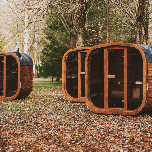 Mande MW16 ThermoWood Outdoor Sauna - Premium Outdoor Relaxation Experience - Outdoor Saunas | Patioza