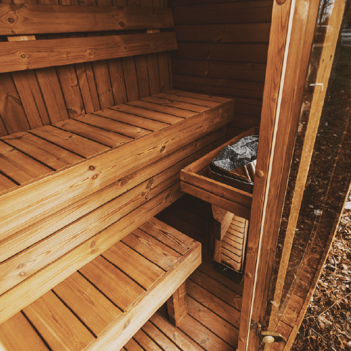 Mande MW16 ThermoWood Outdoor Sauna - Premium Outdoor Relaxation Experience - Outdoor Saunas | Patioza
